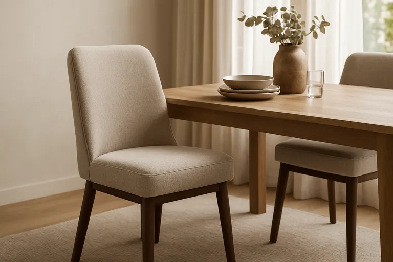 Stoffen stoelen voor dagelijks comfort